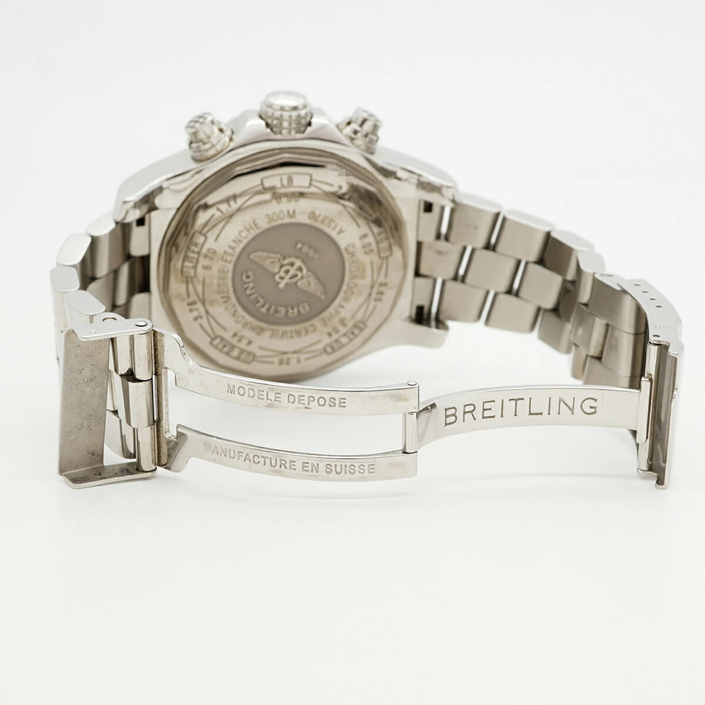 Breitling Super Avenger A13370 Black Dial Men's Watch - Picture 4 of 9